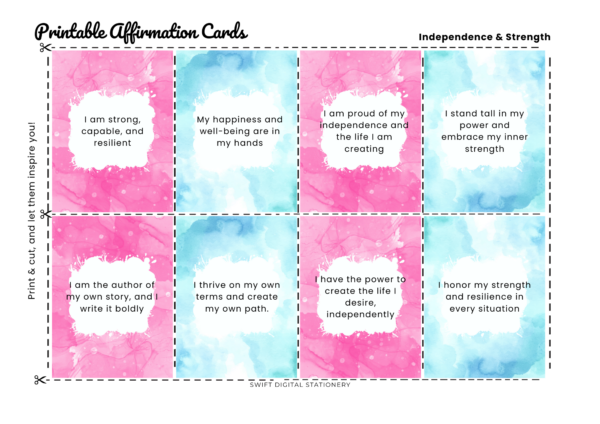 Sassy Affirmation Cards: Your Daily Dose of Confidence, Positivity, and Empowerment - Image 4