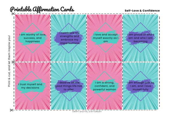 Sassy Affirmation Cards: Your Daily Dose of Confidence, Positivity, and Empowerment - Image 2