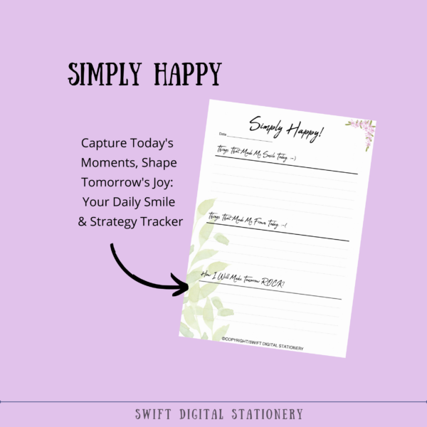 Mini Happiness and Gratitude Journal with Bonus Inspirational Journal Prompts - Image 8