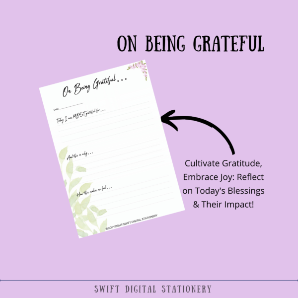 Mini Happiness and Gratitude Journal with Bonus Inspirational Journal Prompts - Image 5